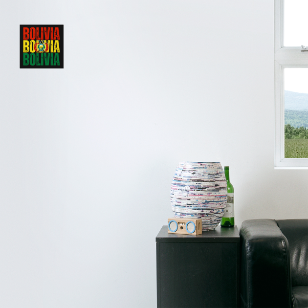 Bolivia flag, bolivian flag by eka123